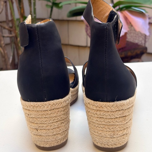 NATURALIZER SOUL BLACK ANKLE WRAP SANDALS WOMENS SIZE 8.5 BRAND NEW SEE PICS - Picture 2 of 11